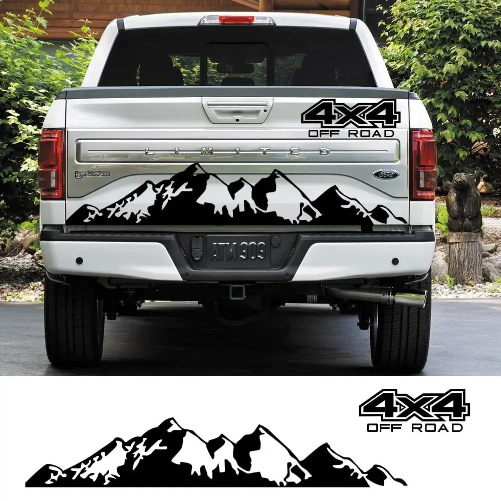 Tailgate 4X4 Off Road Decal 1