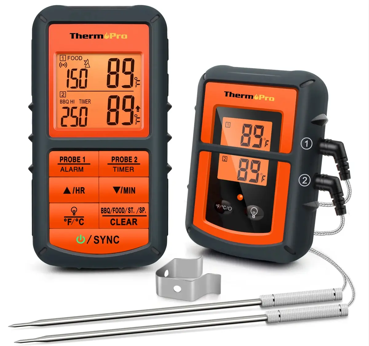 Thermopro Tp-08C 150M Remote Wireless Food Kitchen Thermometer 1
