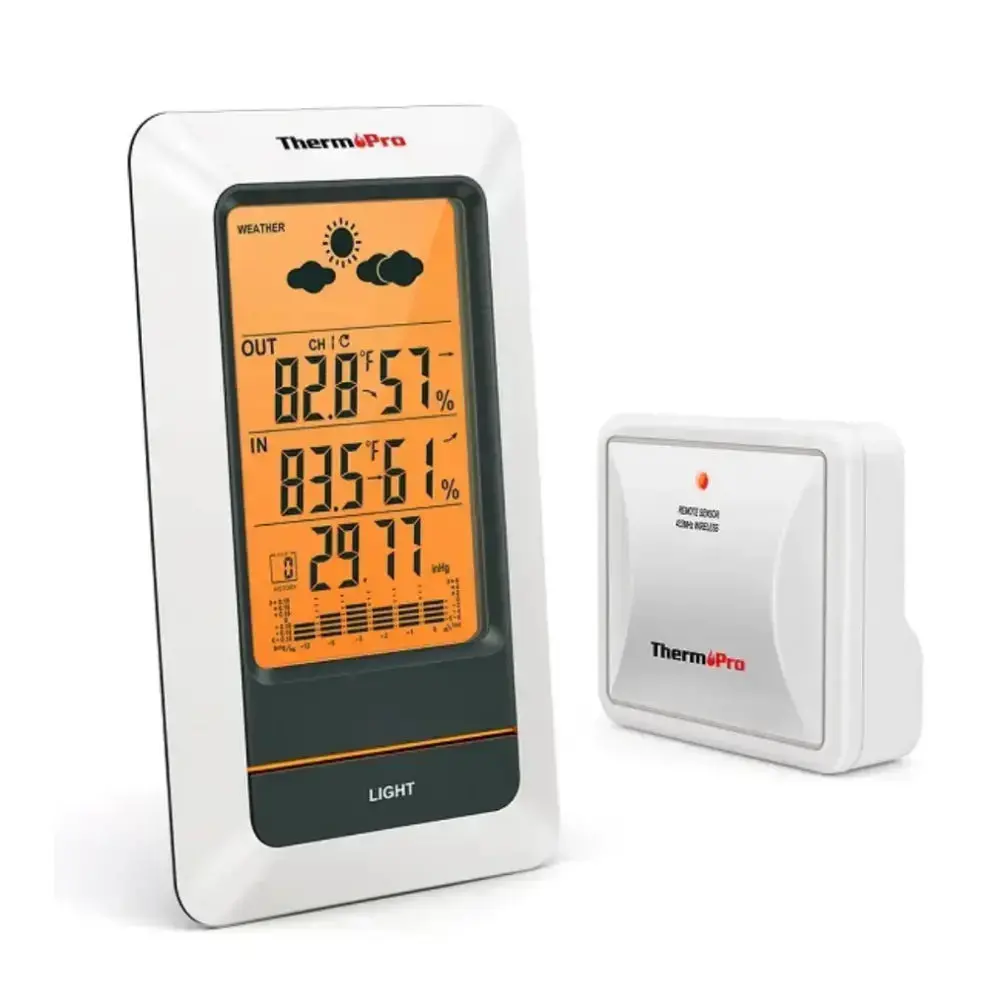 Thermopro Tp67b Weather Station Wireless Indoor Outdoor Thermometer Hygrometer 1