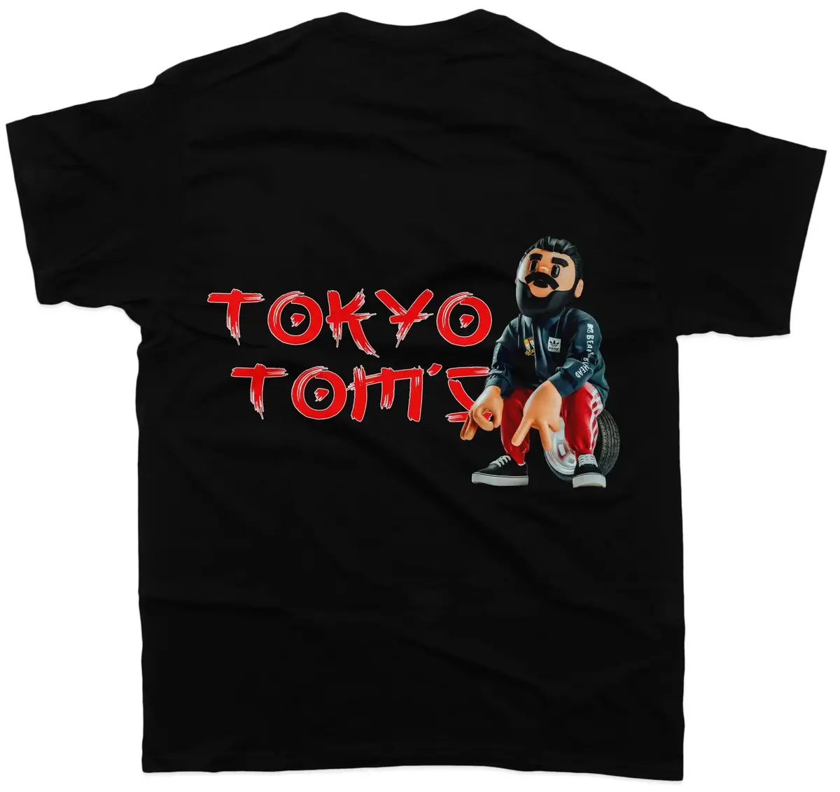 Tokyo Tom's Mascot - Unisex T-Shirt - Car Enthusiast - Drifting Drag Jdm 1