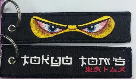Tokyo Tom's Ninja Eyes Key Tag 1