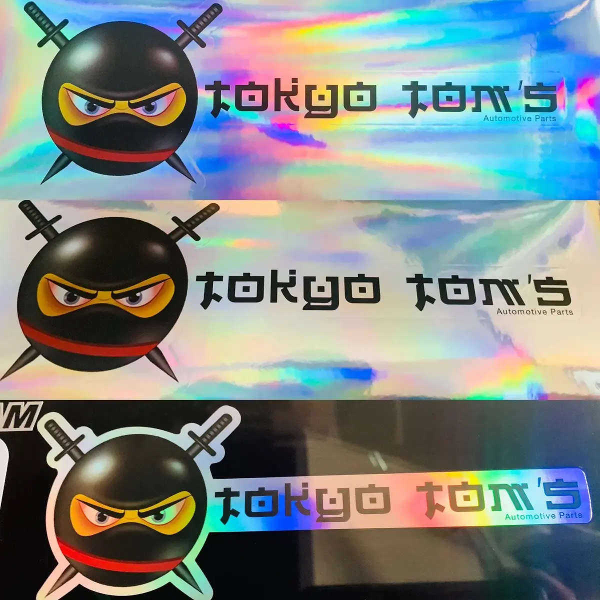 Tokyo Toms Oil Slick Stickers 1