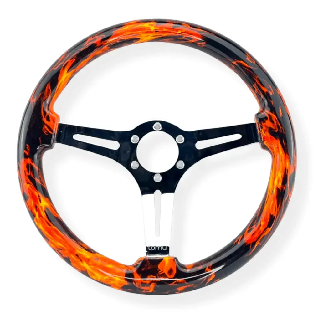 Tomu Flame Steering Wheel 1