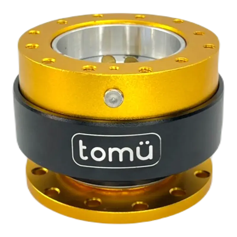 Tomü Steering Wheel Quick Release - Gold 1