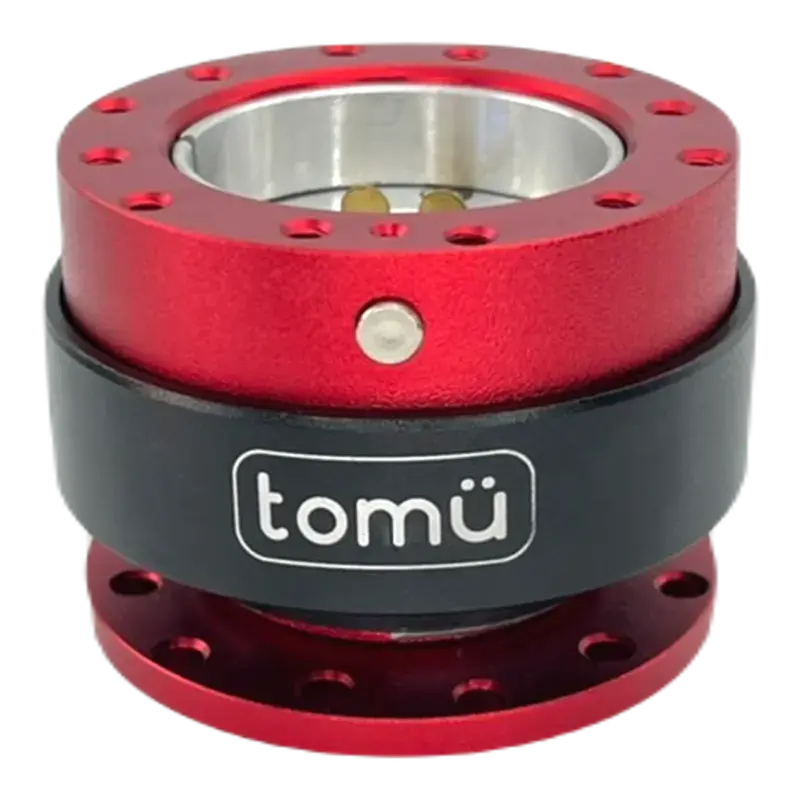 Tomü Steering Wheel Quick Release - Red 1