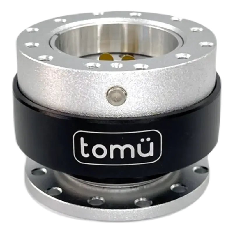 Tomü Steering Wheel Quick Release - Silver 1