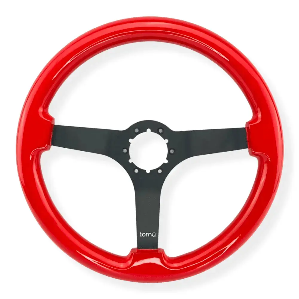 Tomu Yoshino Gloss Red Steering Wheel 1