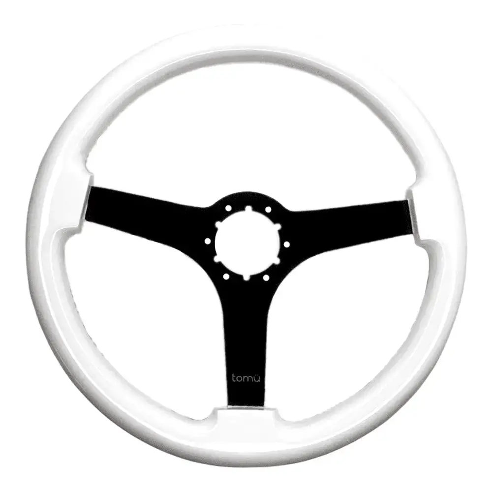 Tomu Yoshino Polar White Steering Wheel 1