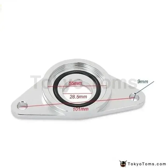 Top Mount Ssqv Sqv Bov Flange Adapter Blow Off Valve For Subaru Impreza Wrx Sti 02-07 2