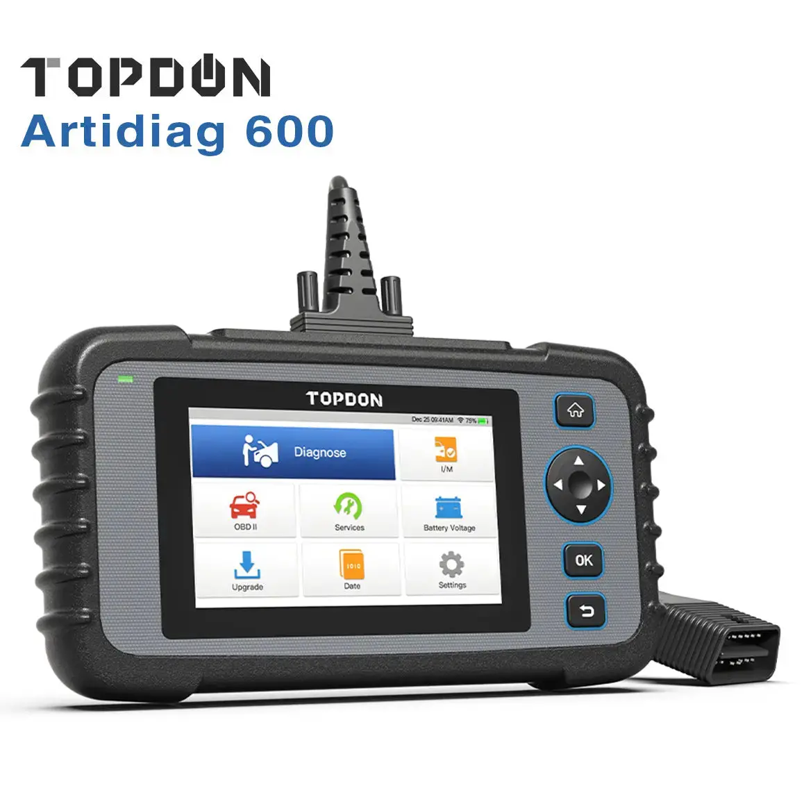 Topdon Artidiag 600 Obd2 Dtc Fault Code Car Scan Tool Obd Diagnostics Scanner 1