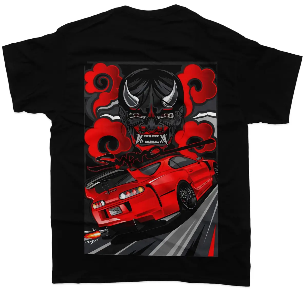 Toyota Supra Mk4 Devil - Unisex T-Shirt - Car Enthusiast - Drifting Drag Jdm 1