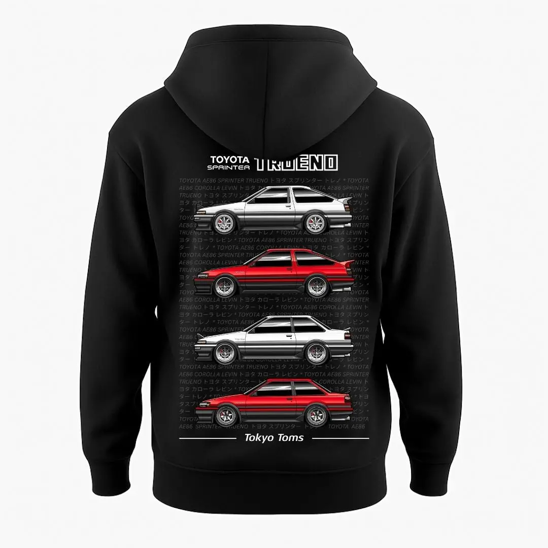 Ae86 Trueno & Levin Coupe & Sedan Hoodie 1