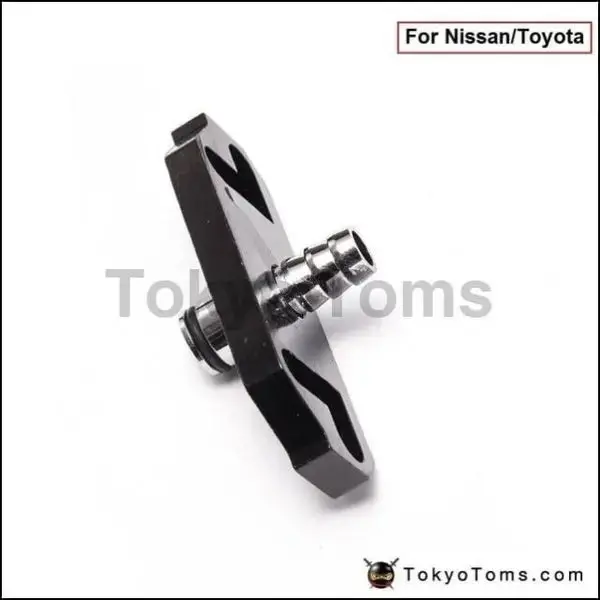 1Pc Black Turbo Fuel Rail Delivery Regulator Adapter For Sard Regulator Fit For Nissan/Toyota 1