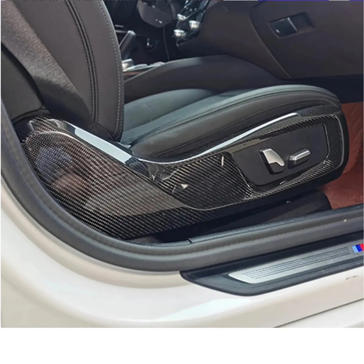 Carbon Fiber Side Seat Covers For Bmw F90 M5 G30 5 Series 1