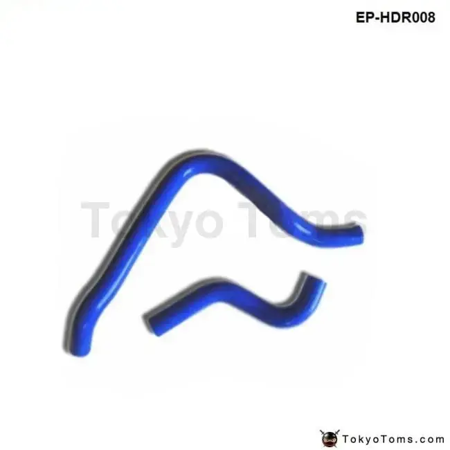Turbo Intercooler Radiator Pipping Silicone Hose Kit For Honda Accord 90-93 (2Pcs) 1