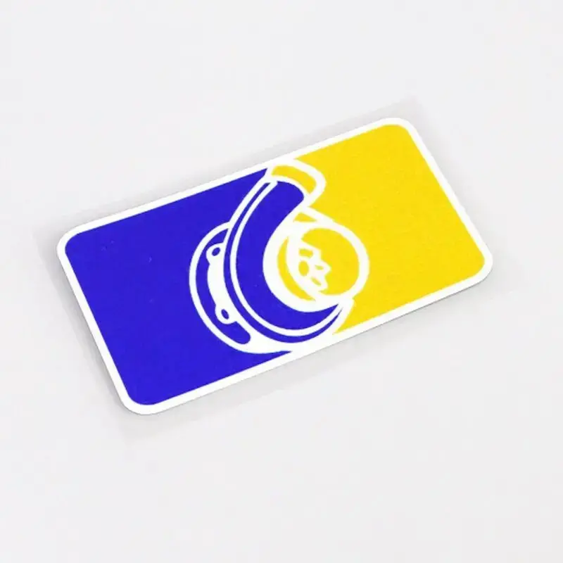 Two Tone Turbocharger Sticker 1