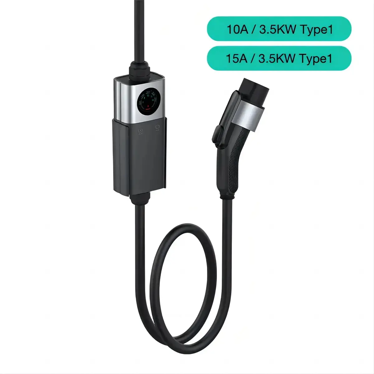 Portable Ev Charger 10A/15A Type 1/Type 2 1