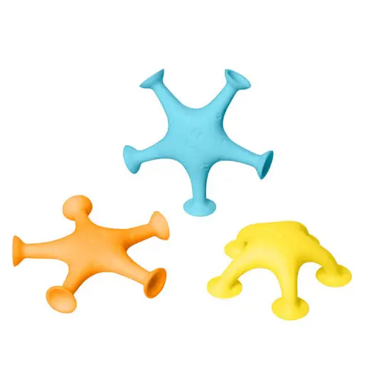 Ubbi Starfish Suction Bath Toys 1