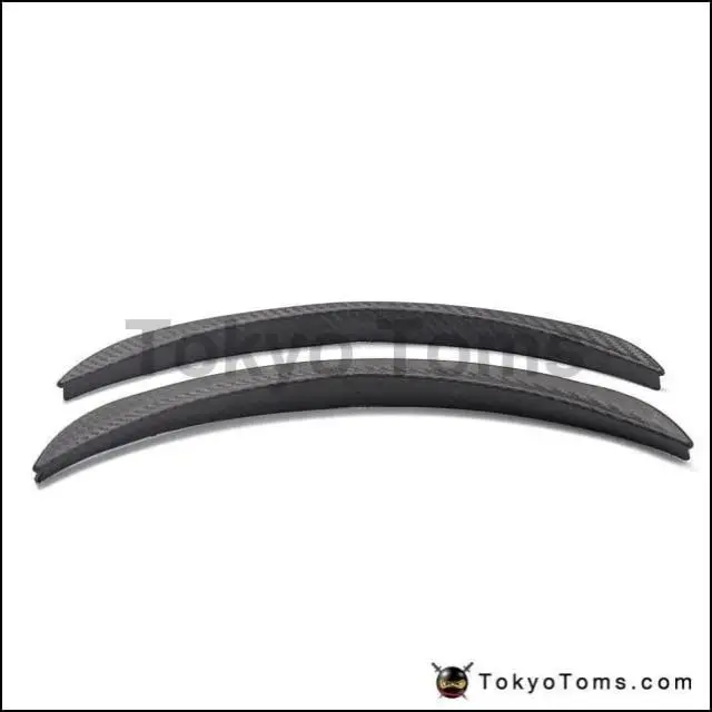 Universal 1 Pair Carbon Fiber Style Fender Flare Lip 1