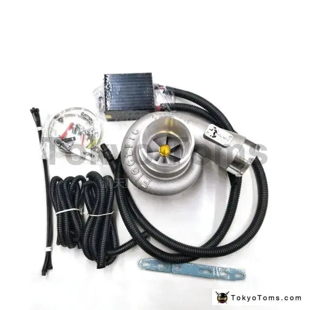 Universal 12V Electric Turbo Supercharger Kit 1