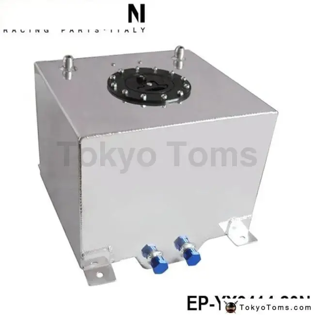 Universal 20 Litre Fuel Surge Tank Swirl Pot System Alloy Aluminum 1