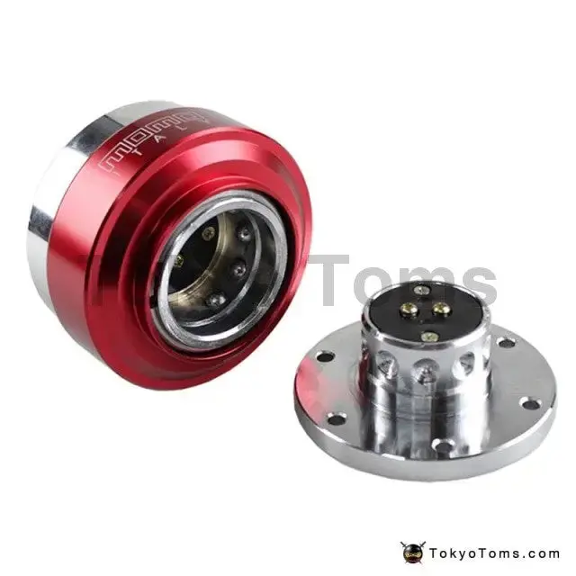 Universal Aluminum Car Auto Quick Release Steering 1
