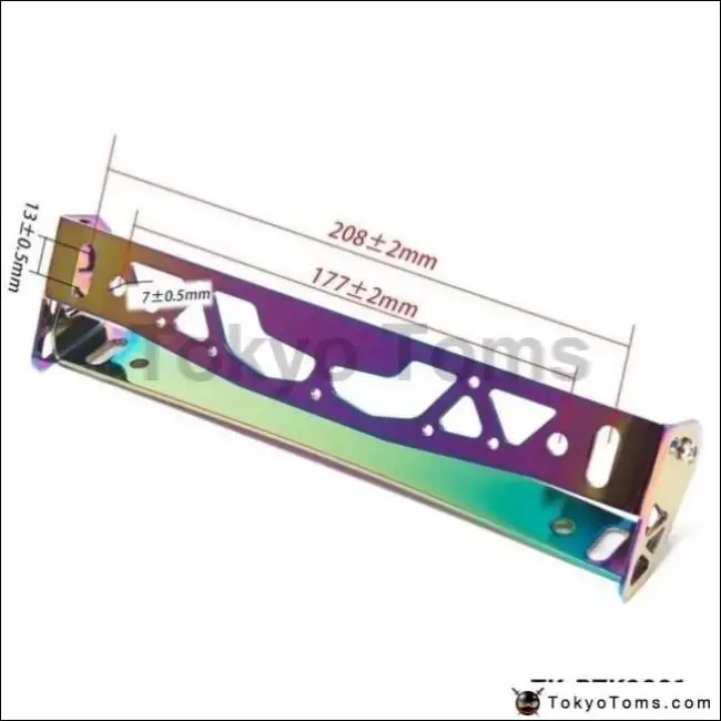 Universal Aluminum License Plate Frame 3