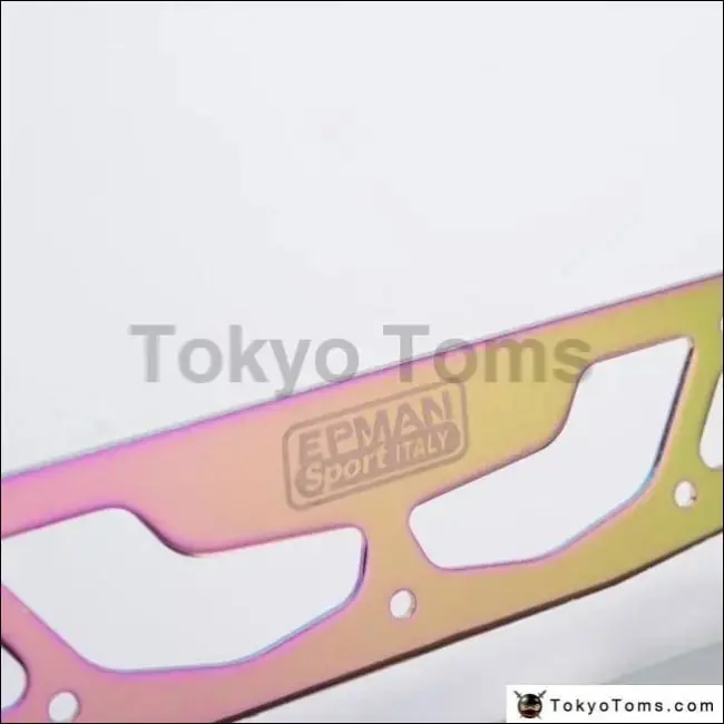 Universal Aluminum License Plate Frame 4