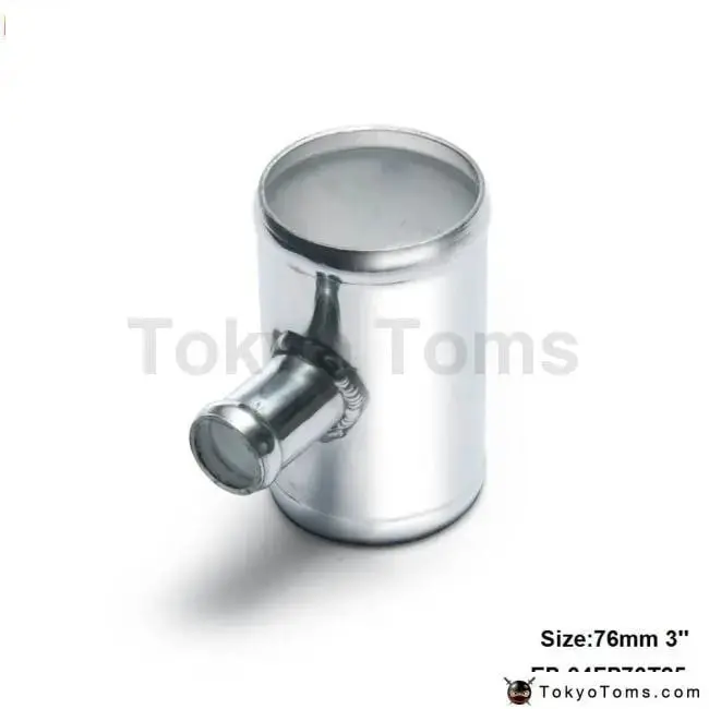 Universal Bov T-Pipe 76Mm 3" Outlet 25Mm Blow Off Valve T Joint Adaptor For Bmw E39 Android 1