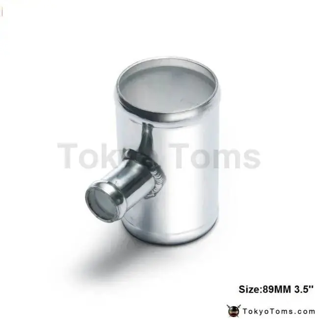 Universal Bov T-Pipe 89Mm 3.5" Outlet 25Mm Blow Off Valve T Joint Adaptor For Bmw E39 5 Series Facelift 1