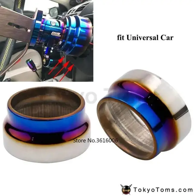 Universal Car Burnt Titanium Boss Kit Cover 1