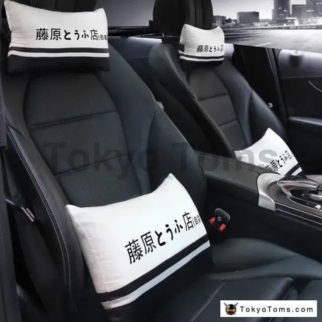 Universal Car Neck Pillows Auto Car Neck Rest Headrest Cushion Pillow Initial 1Pcs 1