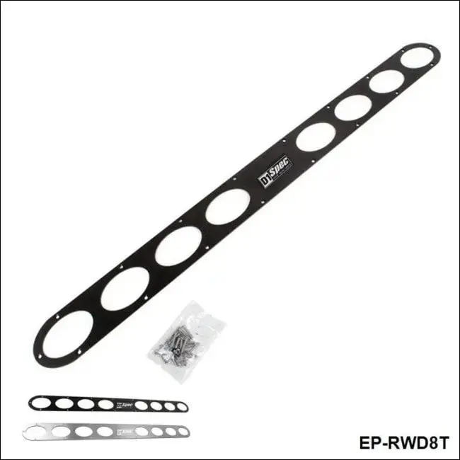 Universal D1 8 Holes Rear Bumper Air Diversion Diffuser Panel 1