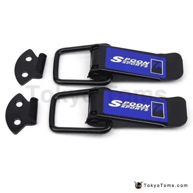 Universal Jdm Fastener Clip Aluminum Security Racing Bumper Clip 2