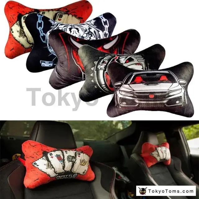 Universal Jdm Neck Rest Pillow 1