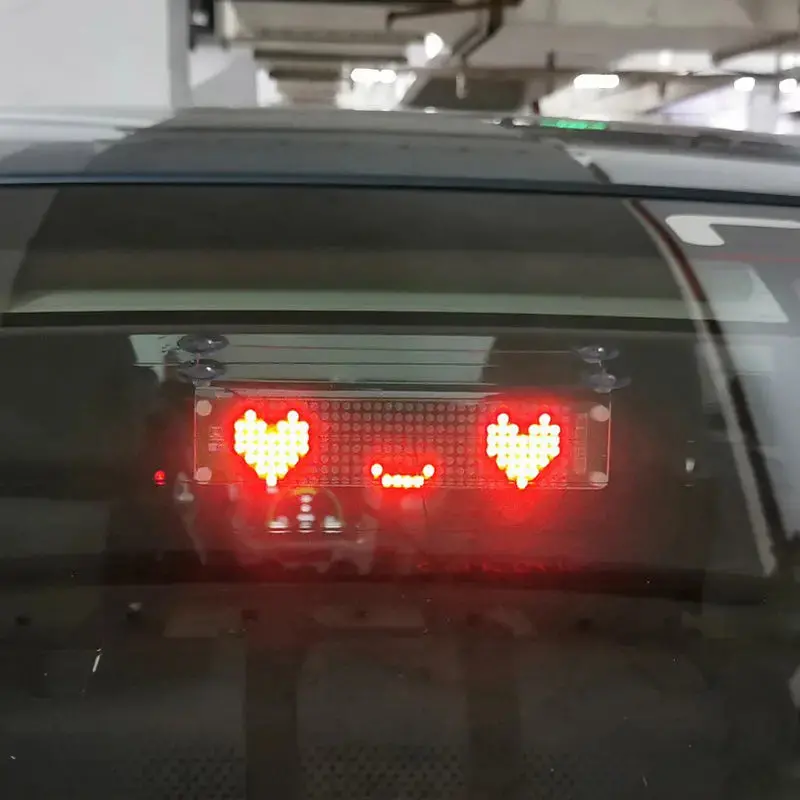 Universal Led Display Dynamic Turn Signal Rear Brake 1