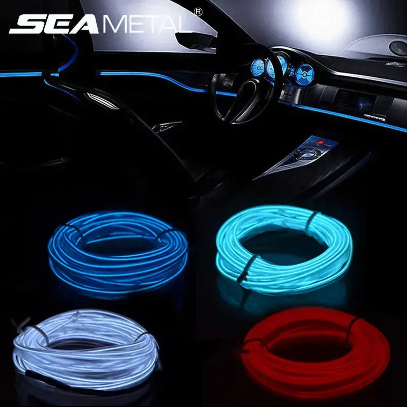 Universal  Led Neon Decoration Strip 12V Flexible 1
