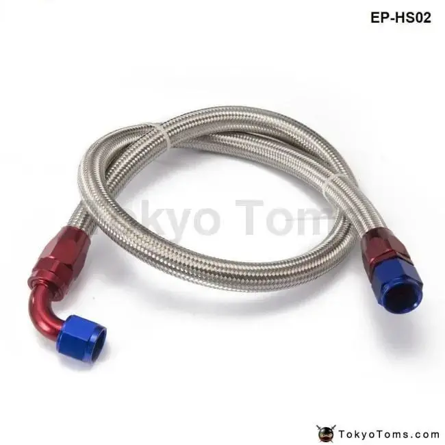 Universal Oil Feed Kit 1Meter Stainless Steel Braided Hose -An10 Fittings Tk-Hs02 1
