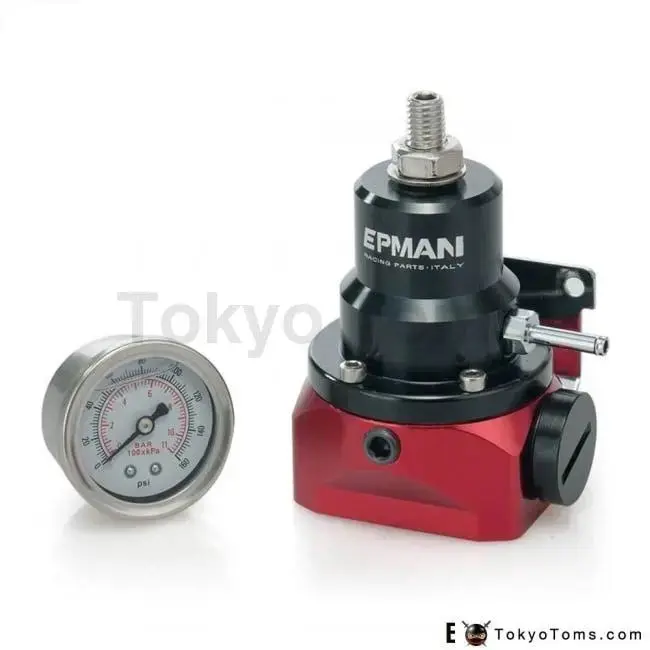 Universal Pressure Regulator Purple With 160Psi Gauge 1