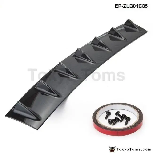 Universal Shark Fin 7 Wing Lip Diffuser 1