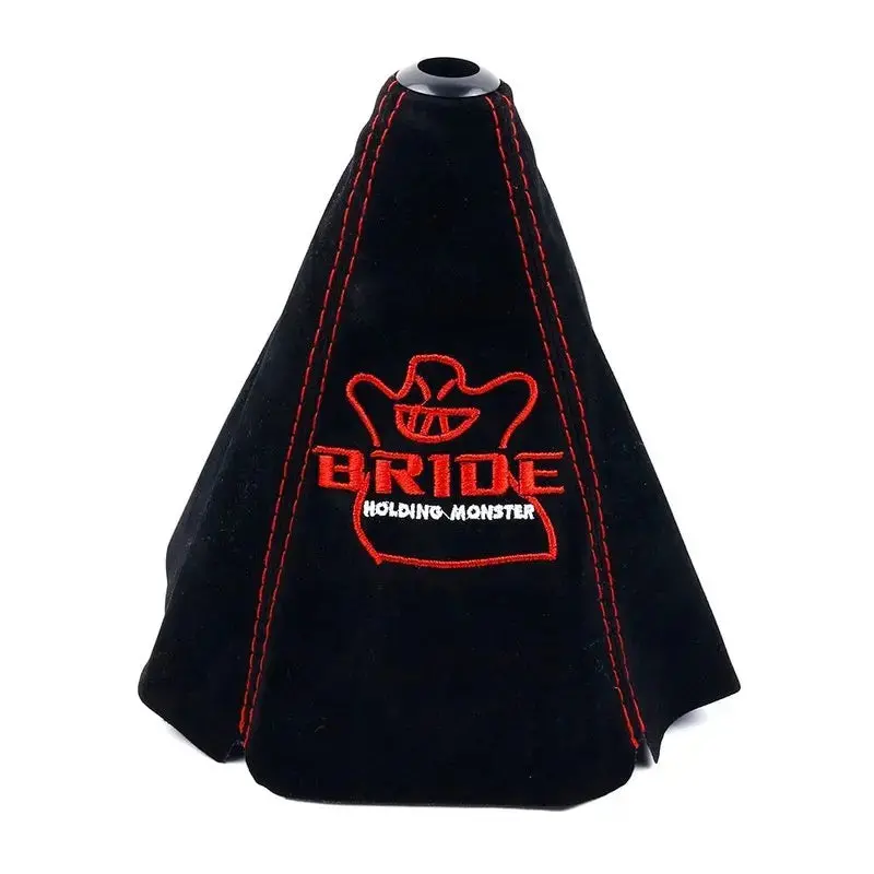 Universal Suede Jdmbride "Monster" Style Shift Boot Cover 1
