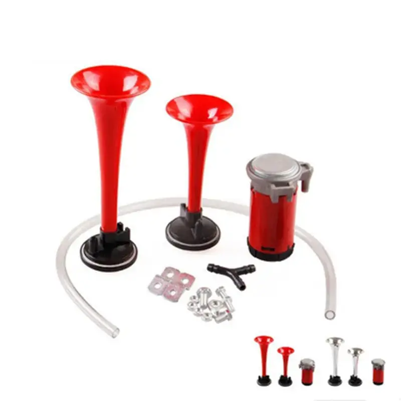 Universal 12V 115Db Dual Trumpet Car Air Horn 1