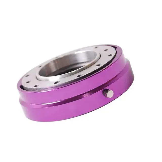 Universal Steering Wheel Quick Release Hub Adapter Neo Chrome 4