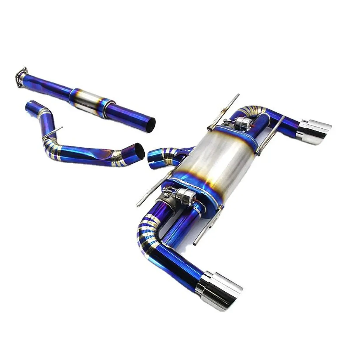 Titanium Valved Catback Exhaust System For Scion Frs 2.0L Zn6 1