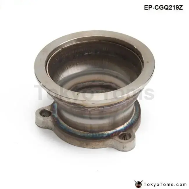 V-Band Adaptor Turbo Downpipe Adapter Flange 3 Bolt T3 To 3" V-Band For Gt2560r, Gt28, Gt28r, Gt28rs 1