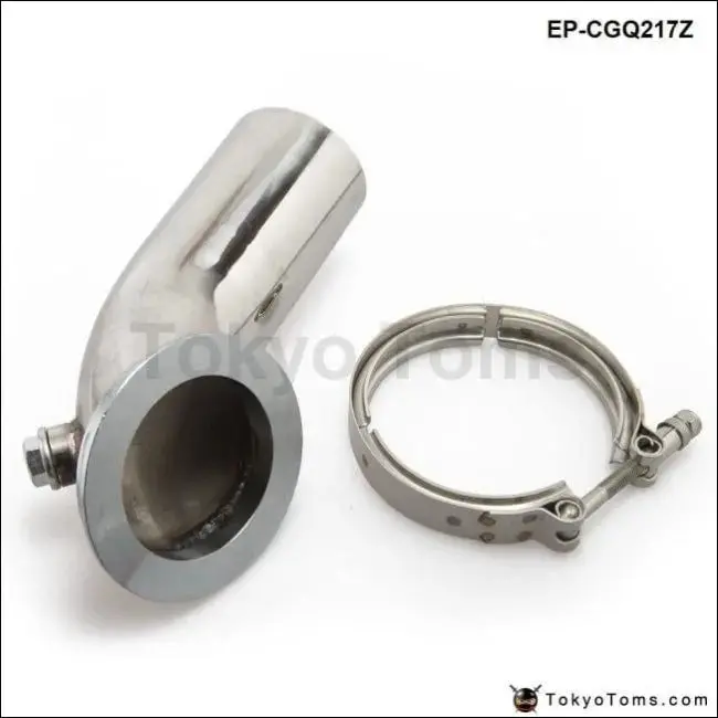 V-Band Adaptor Turbo Stainless Downpipe Elbow 90 Degree For Turbo Hy35 Hx He351 1
