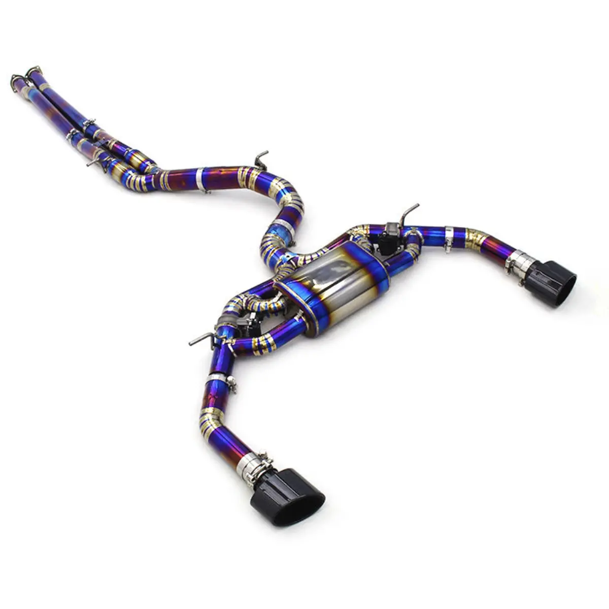 Titanium Valved Catback Exhaust System For Audi Rs3 Ttrs 2.5T 1