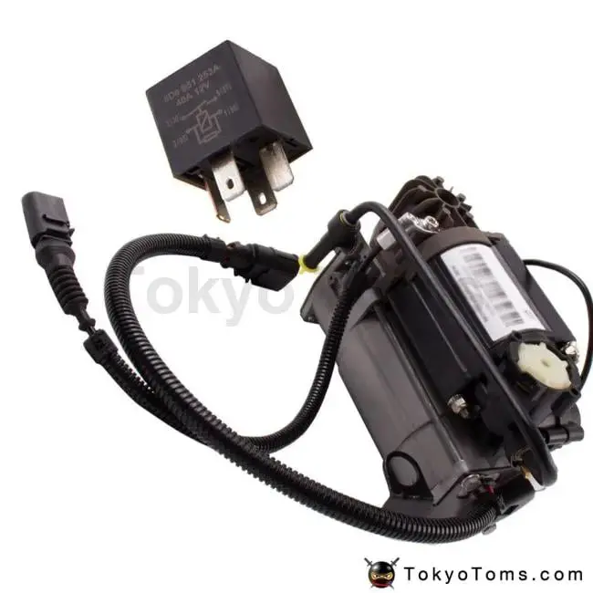 For Audi A8 Quattro (D3/4E) 2002-09 V6/V8 Gas New Air Suspension Compressor Pump 4E0616005h 4E0616007b , 4E0616007d 1