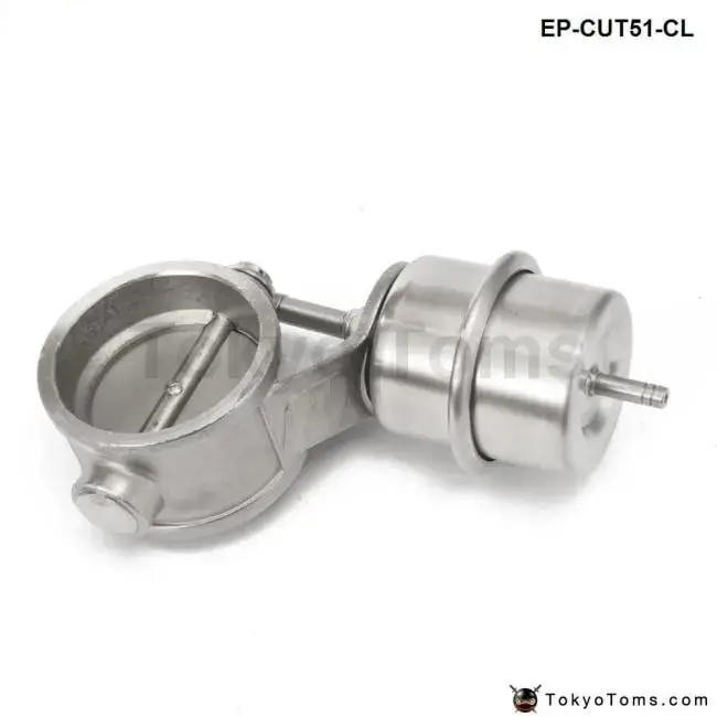 Vacuum Activated Exhaust Cutout 2'' 51Mm Close Style  For Bmw E30 M20 325 325 1