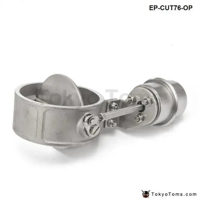 Vacuum Activated Exhaust Cutout 3'' 76Mm Open Style For Bmw E39 1